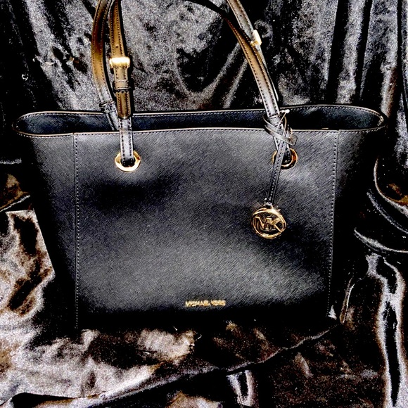 Michael Kors Black Tote Purse New!